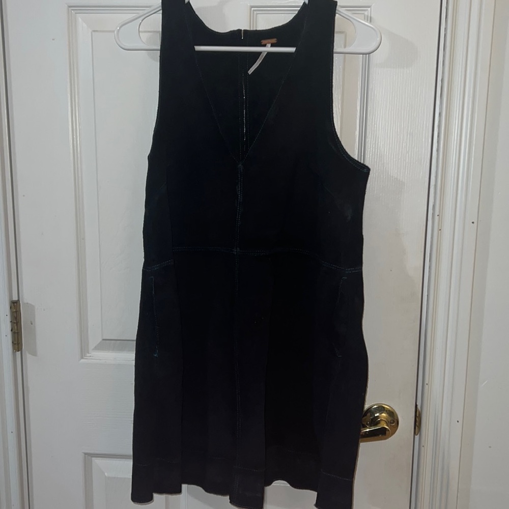 black vest dress